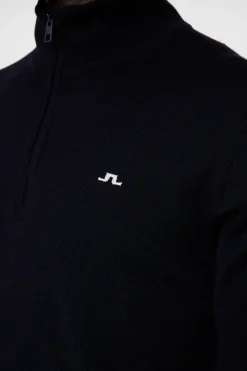 Golf|Knitwear<J.Lindeberg Kian Knitted Sweater JLNavy