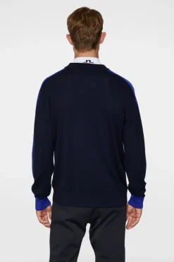 Ski|Knitwear<J.Lindeberg Kirby Knitted Sweater JLNavy