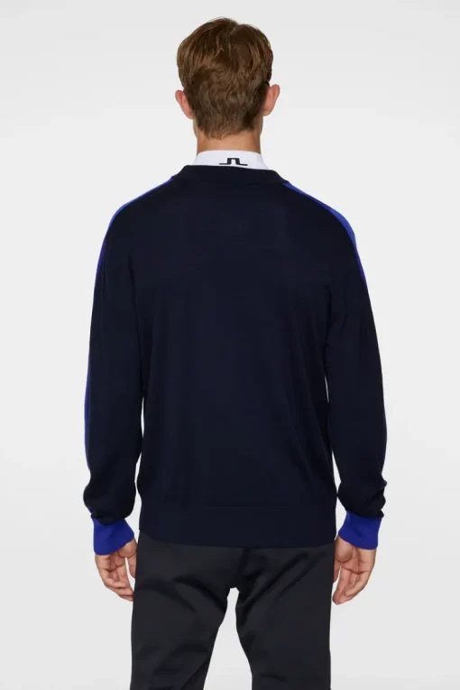 Ski|Knitwear<J.Lindeberg Kirby Knitted Sweater JLNavy