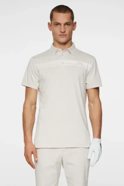 Golf|Polo Shirts<J.Lindeberg Klas Polo Moonbeam