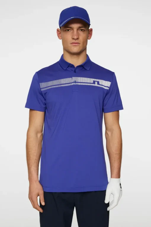 Golf|Polo Shirts<J.Lindeberg Klas Polo ClematisBlue