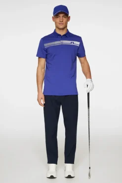 Golf|Polo Shirts<J.Lindeberg Klas Polo ClematisBlue