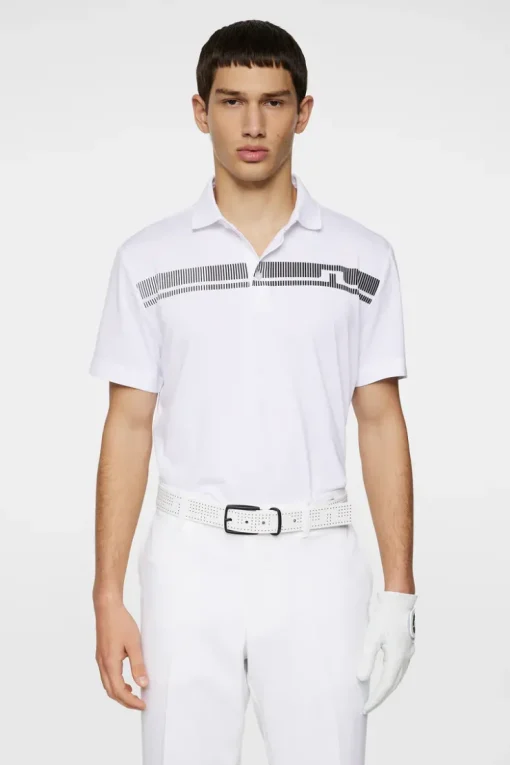 Golf|Polo Shirts<J.Lindeberg Klas Polo White