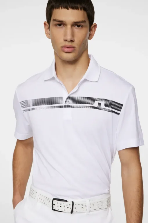Golf|Polo Shirts<J.Lindeberg Klas Polo White