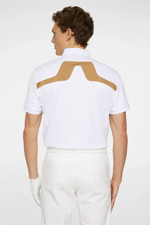 Golf|Polo Shirts<J.Lindeberg KV Polo White