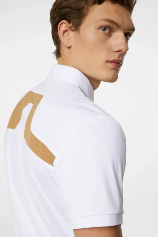 Golf|Polo Shirts<J.Lindeberg KV Polo White