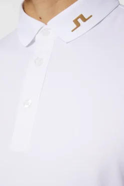 Golf|Polo Shirts<J.Lindeberg KV Polo White