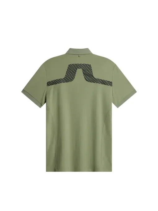 Golf|Polo Shirts<J.Lindeberg KV Print Polo TourGeoOliveS