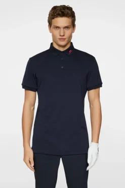 Golf|Polo Shirts<J.Lindeberg KV Print Polo TourGeoNavyS