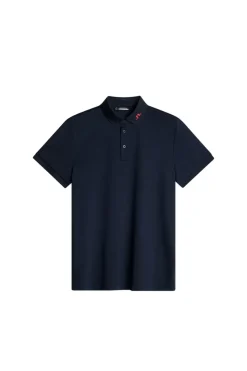 Golf|Polo Shirts<J.Lindeberg KV Print Polo TourGeoNavyS