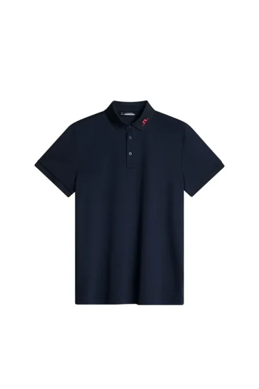 Golf|Polo Shirts<J.Lindeberg KV Print Polo TourGeoNavyS