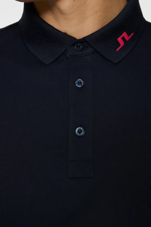 Golf|Polo Shirts<J.Lindeberg KV Print Polo TourGeoNavyS