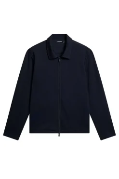 Sweatshirts|Tops<J.Lindeberg Lansa Jersey Zip Jacket JLNavy