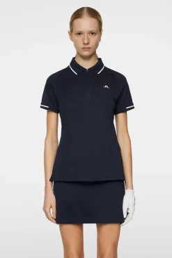 Golf|Tops<J.Lindeberg Lee Polo JLNavy