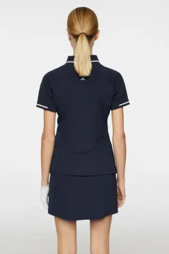 Golf|Tops<J.Lindeberg Lee Polo JLNavy