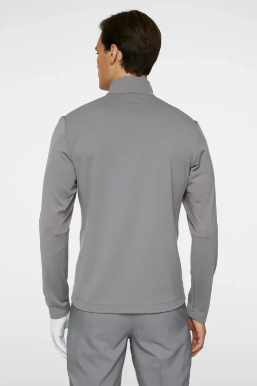 Golf|Base & Mid Layers<J.Lindeberg Leon Quarter Zip Mid Layer NightOwl