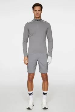 Golf|Base & Mid Layers<J.Lindeberg Leon Quarter Zip Mid Layer NightOwl