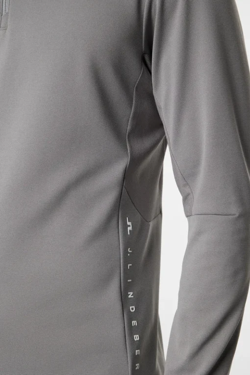Golf|Base & Mid Layers<J.Lindeberg Leon Quarter Zip Mid Layer NightOwl