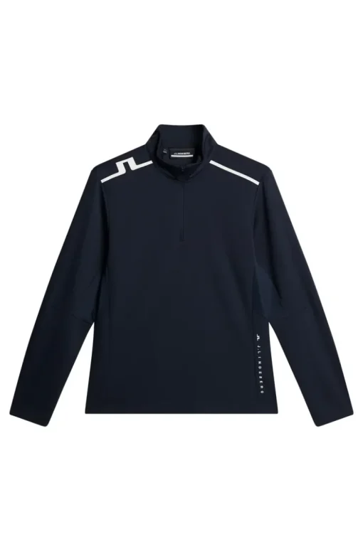 Golf|Base & Mid Layers<J.Lindeberg Leon Quarter Zip Mid Layer JLNavy