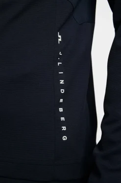 Golf|Base & Mid Layers<J.Lindeberg Leon Quarter Zip Mid Layer JLNavy