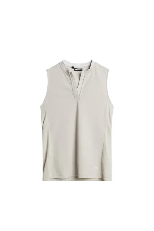 Golf|Tanks<J.Lindeberg Leya Sleeveless Top Moonbeam