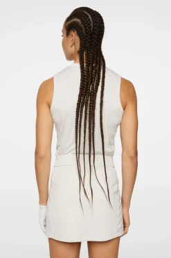 Golf|Tanks<J.Lindeberg Leya Sleeveless Top Moonbeam