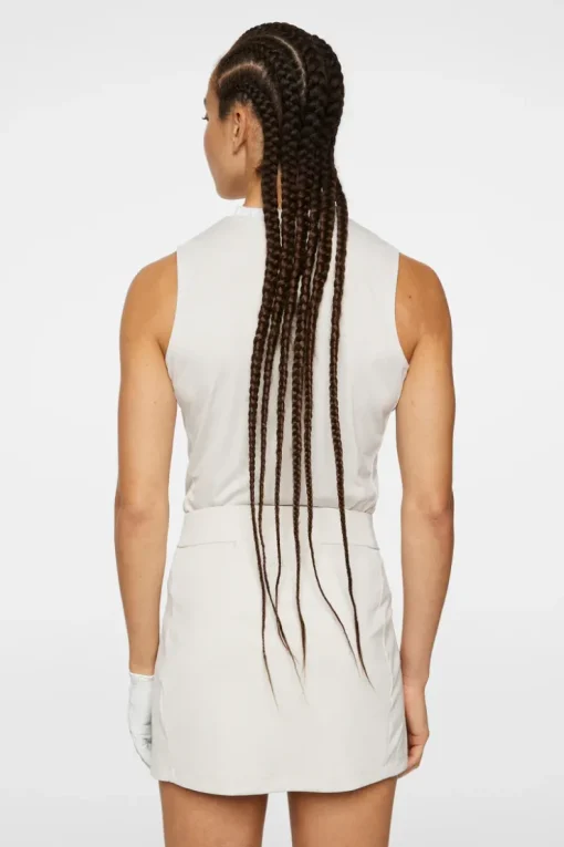 Golf|Tanks<J.Lindeberg Leya Sleeveless Top Moonbeam