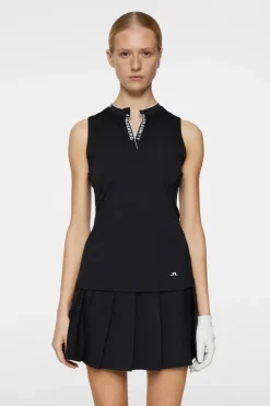 Golf|Tanks<J.Lindeberg Leya Sleeveless Top Black
