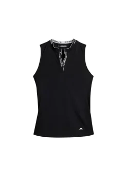Golf|Tanks<J.Lindeberg Leya Sleeveless Top Black