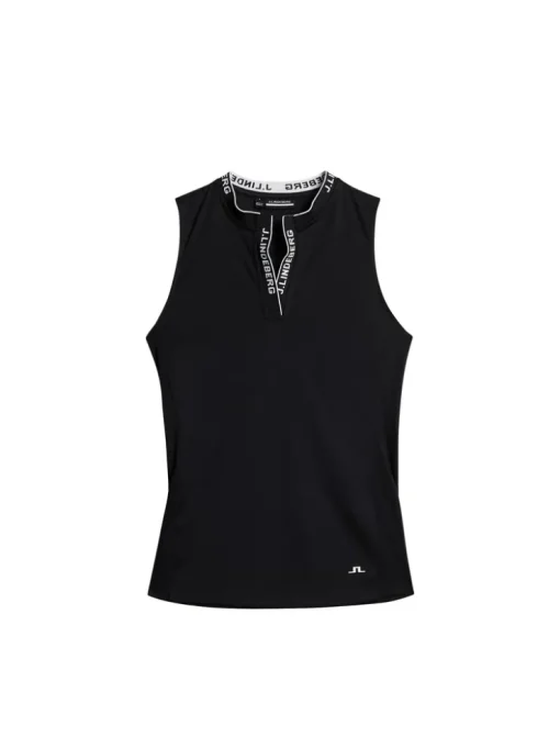 Golf|Tanks<J.Lindeberg Leya Sleeveless Top Black