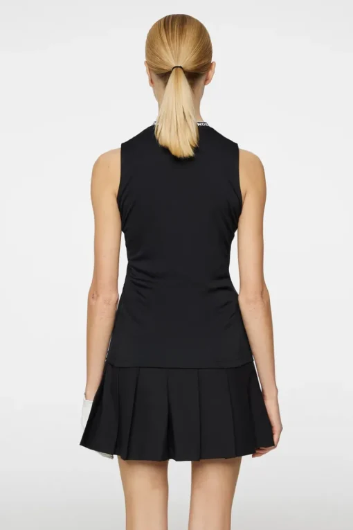 Golf|Tanks<J.Lindeberg Leya Sleeveless Top Black