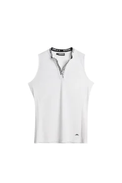 Golf|Tanks<J.Lindeberg Leya Sleeveless Top White