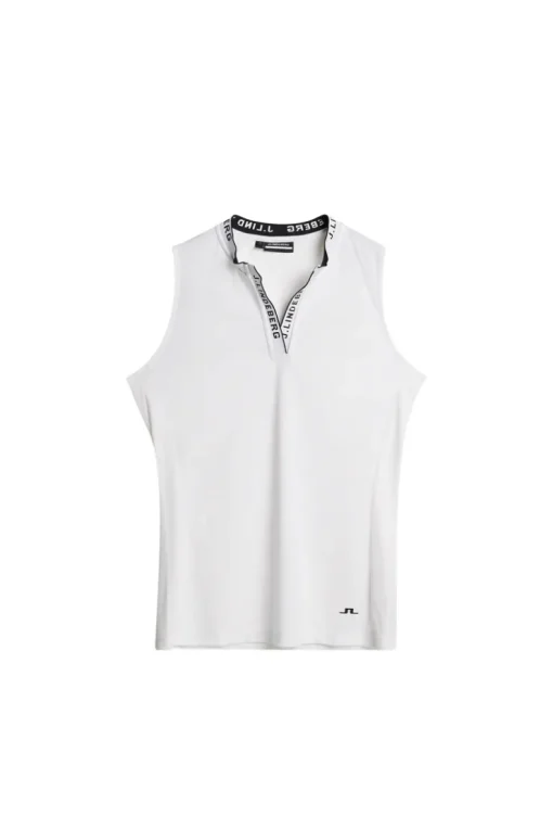 Golf|Tanks<J.Lindeberg Leya Sleeveless Top White