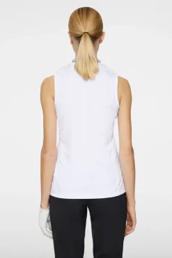 Golf|Tanks<J.Lindeberg Leya Sleeveless Top White