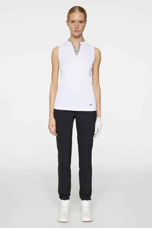 Golf|Tanks<J.Lindeberg Leya Sleeveless Top White