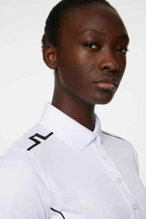 Golf|Tops<J.Lindeberg Leyla Polo White