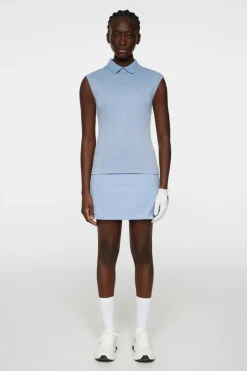 Golf|Tanks<J.Lindeberg Lila Sleeveless Top RainWashed