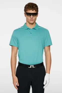 Golf|Polo Shirts<J.Lindeberg Lionel Polo Teal