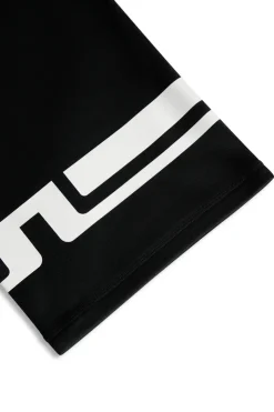 Ski|Ski<J.Lindeberg Logo Neck Gaiter Black