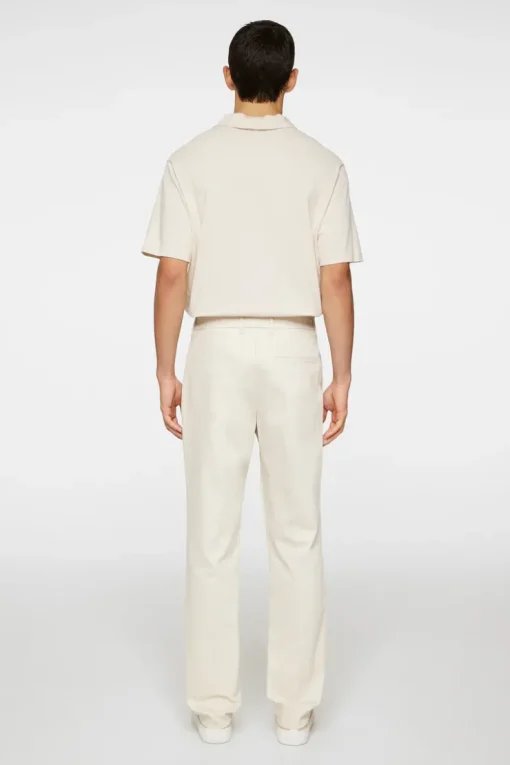 Trousers|Bottoms<J.Lindeberg Lois T Cotton Twill Pant Moonbeam