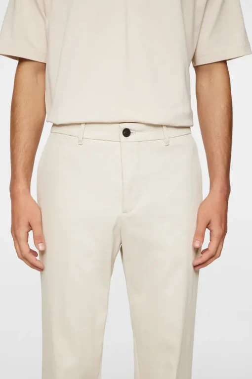 Trousers|Bottoms<J.Lindeberg Lois T Cotton Twill Pant Moonbeam