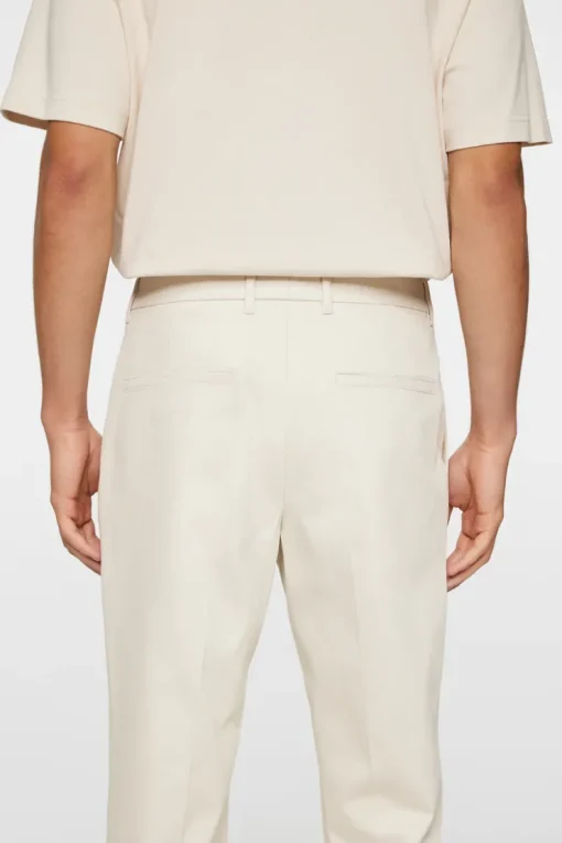 Trousers|Bottoms<J.Lindeberg Lois T Cotton Twill Pant Moonbeam