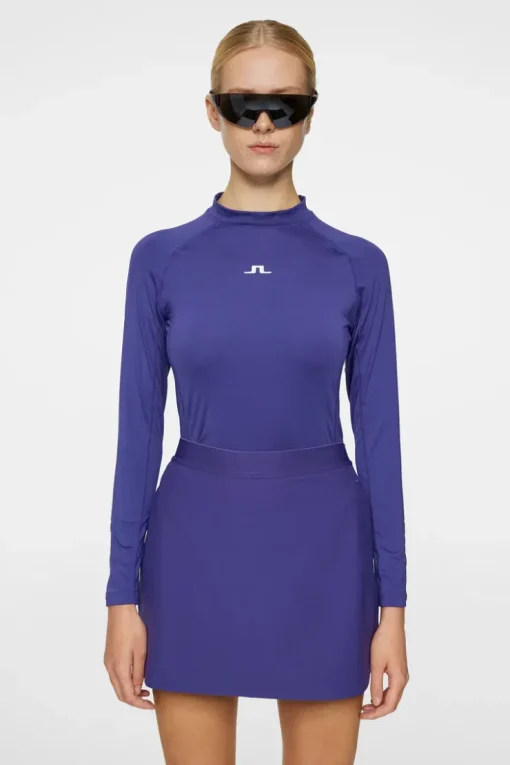 Base & Mid Layers|Tennis<J.Lindeberg Lorena Top LS DeepWisteria