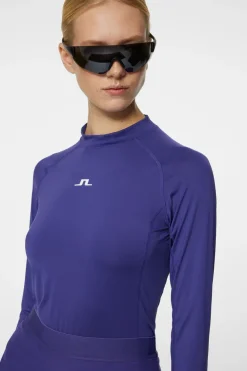 Base & Mid Layers|Tennis<J.Lindeberg Lorena Top LS DeepWisteria