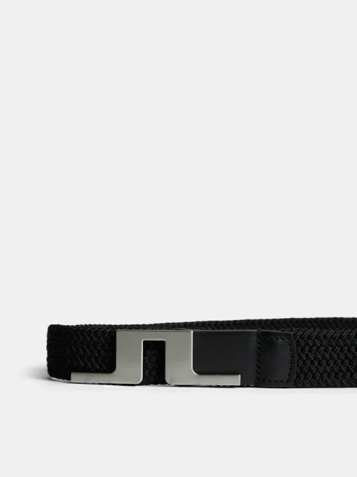 Golf|Golf Belts<J.Lindeberg Lykke Braided Belt Black