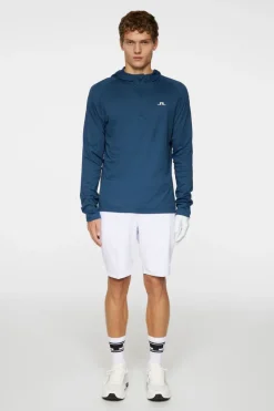 Golf|Base & Mid Layers<J.Lindeberg Mario Quarter Zip Hood KeyLargo