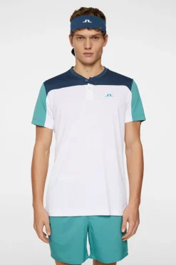Polo Shirts|Tennis<J.Lindeberg Michael Polo White