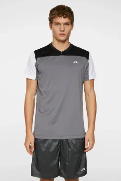 Polo Shirts|Tennis<J.Lindeberg Michael Polo LavaSmoke