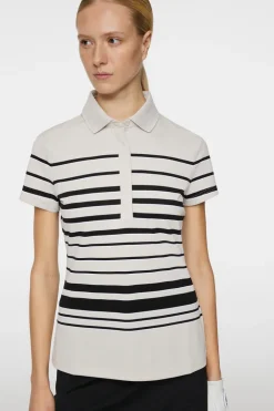 Golf|Tops<J.Lindeberg Michelle Polo Moonbeam