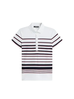 Golf|Tops<J.Lindeberg Michelle Polo White